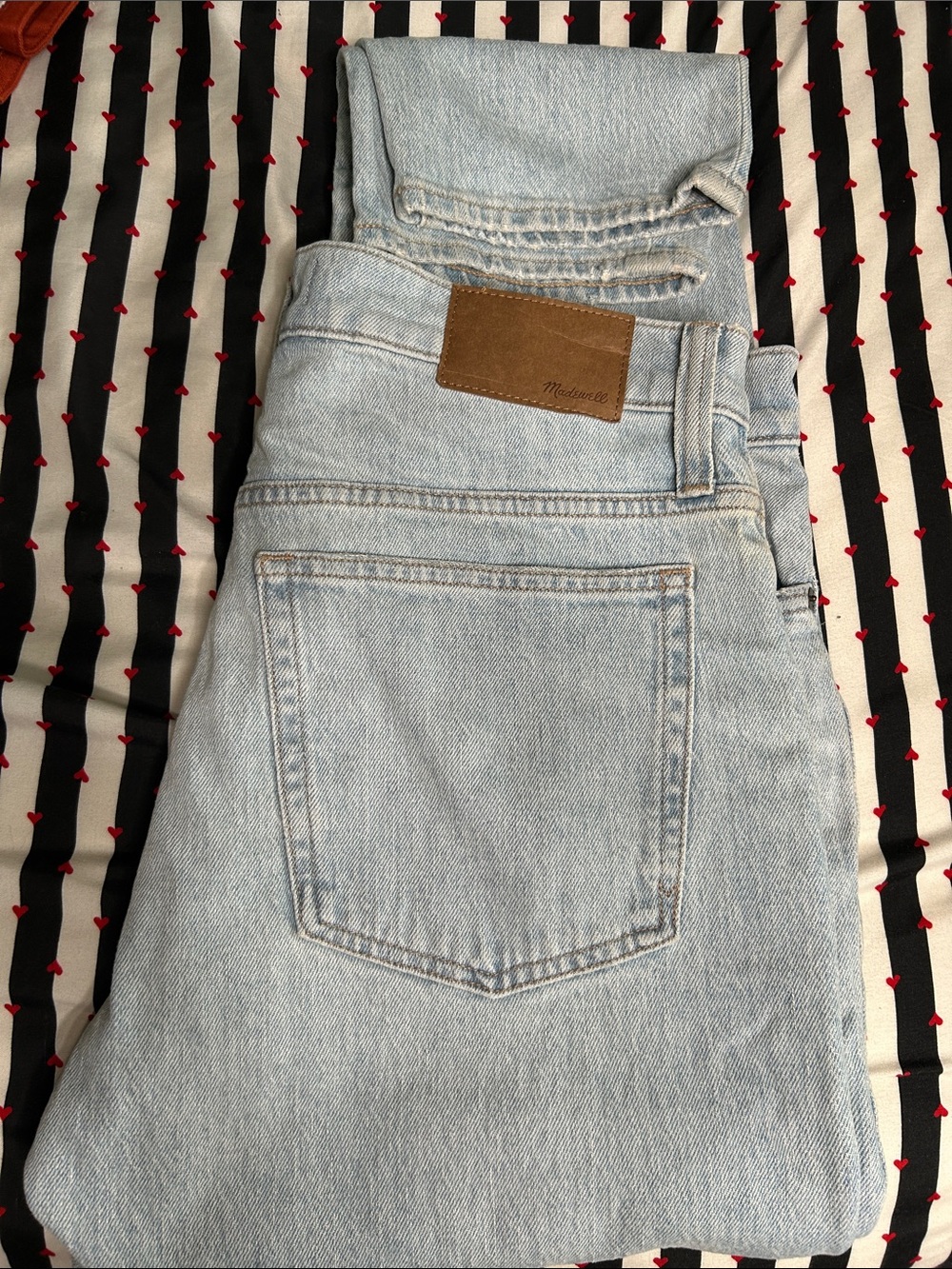 Madewell Light Wash Blue Denim Jeans